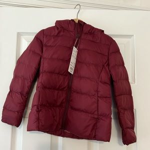 Uniqlo kids puffer coat